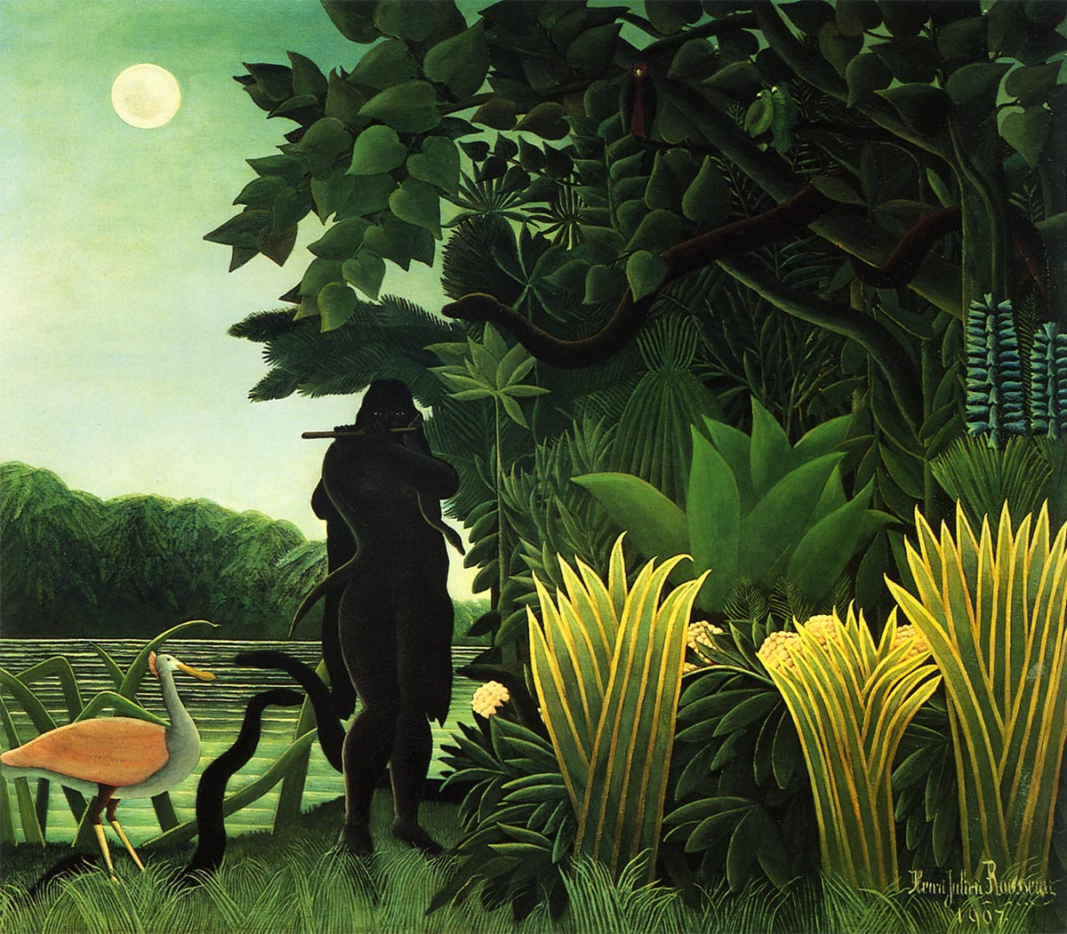 Rousseau serpents